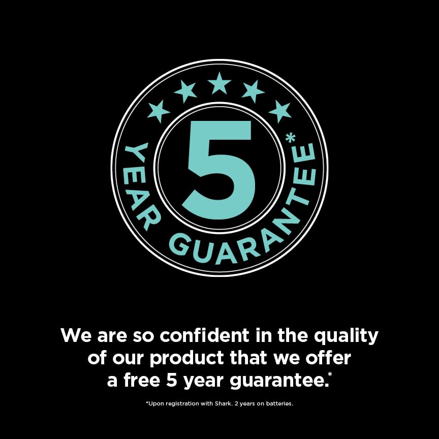 Shark PowerPro Cordless Stick Vacuum Cleaner, Anti Hair Wrap, FloorDetect Tech, Anti-Allergen