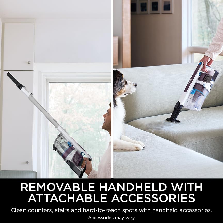 Shark PowerPro Cordless Stick Vacuum Cleaner, Anti Hair Wrap, FloorDetect Tech, Anti-Allergen