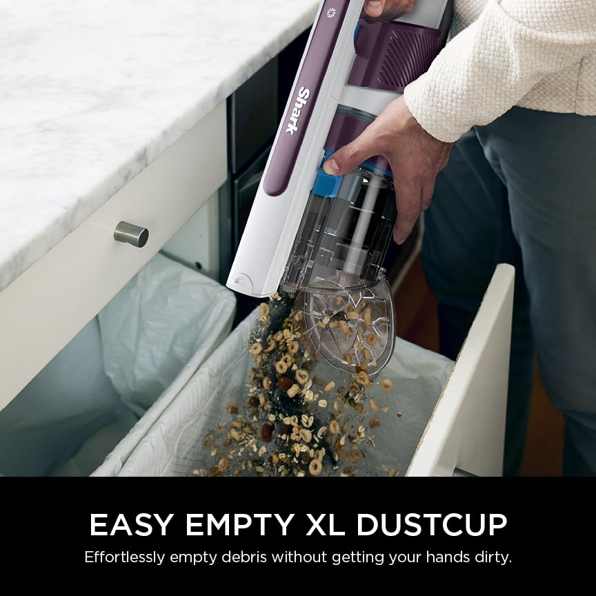 Shark PowerPro Cordless Stick Vacuum Cleaner, Anti Hair Wrap, FloorDetect Tech, Anti-Allergen