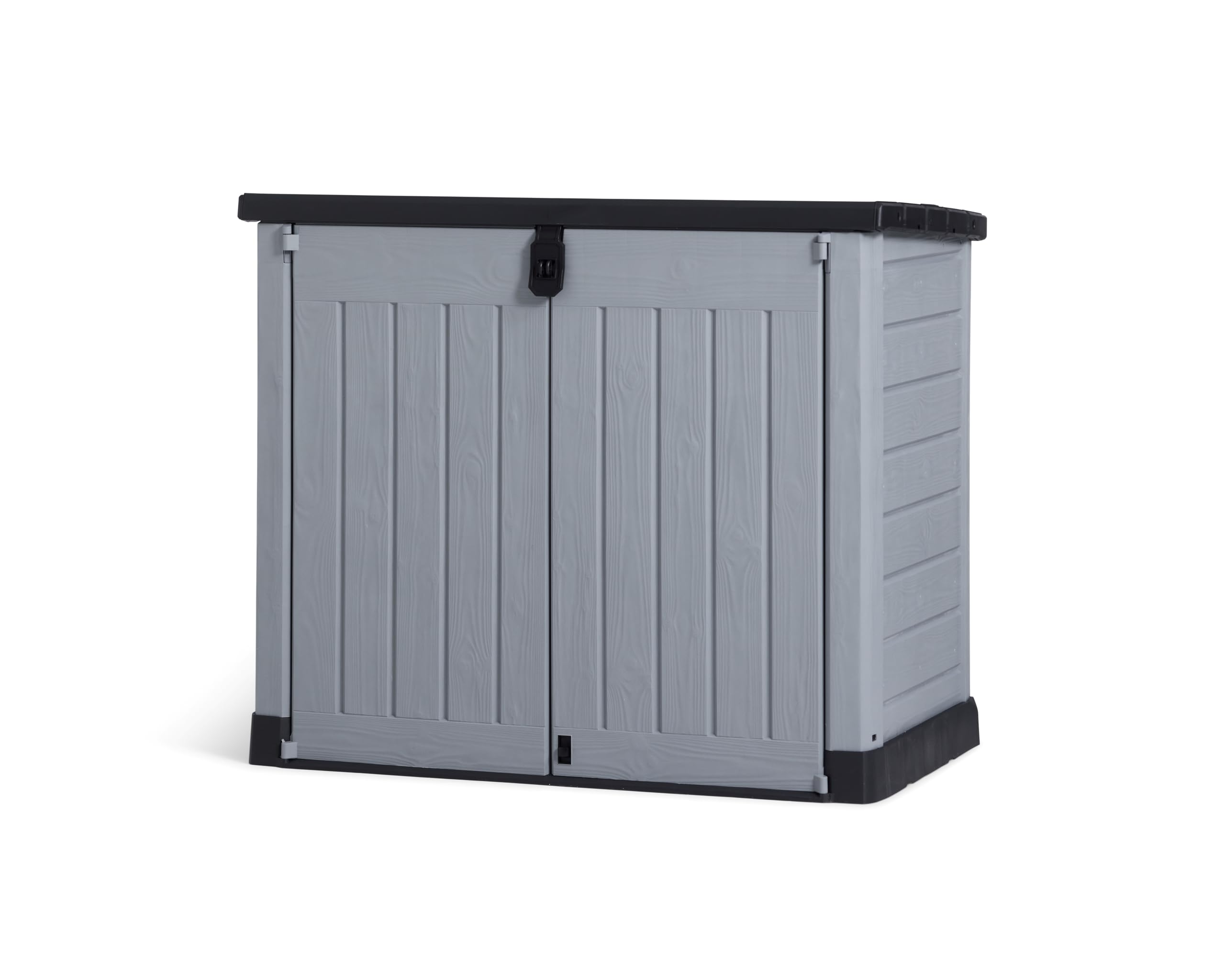 Keter Store It Out Pro Outdoor Garden Furniture Storage Shed Grey| Fade Free | All Weather Resistant