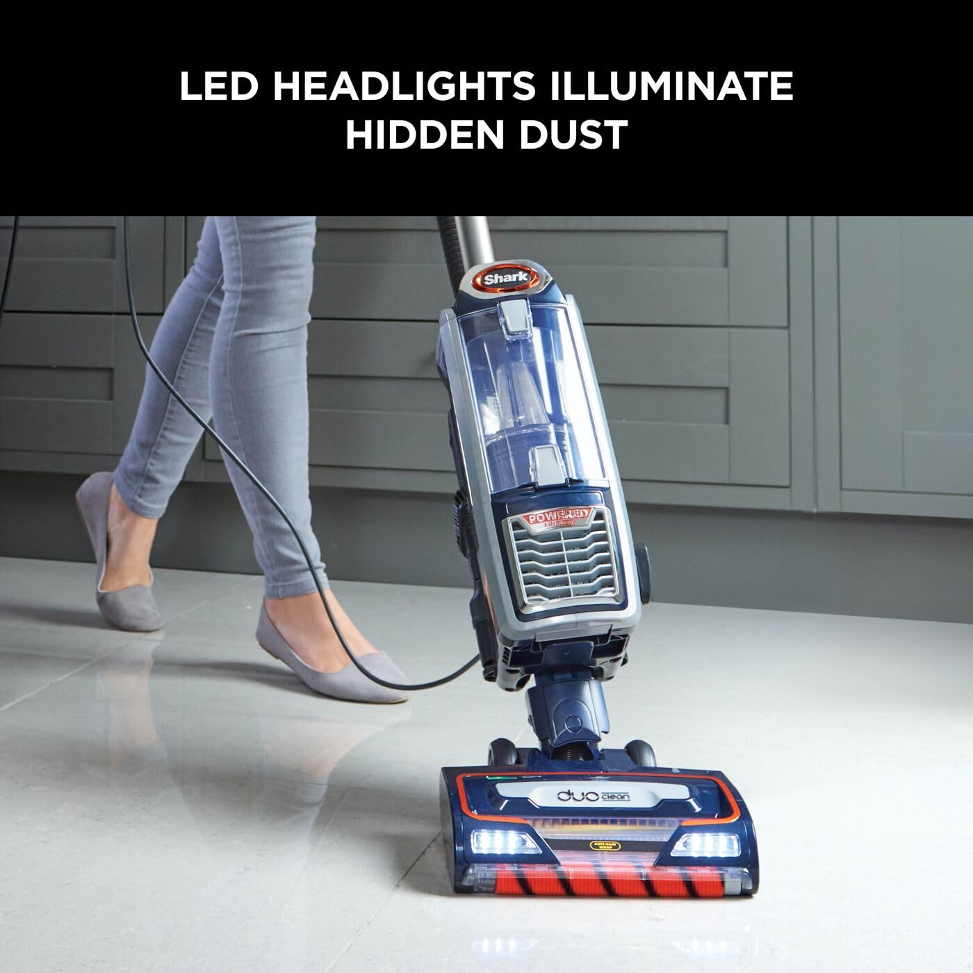 Shark Corded Upright Vacuum Cleaner,0.83L with Anti Hair Wrap Technology & DuoClean, Pet Model