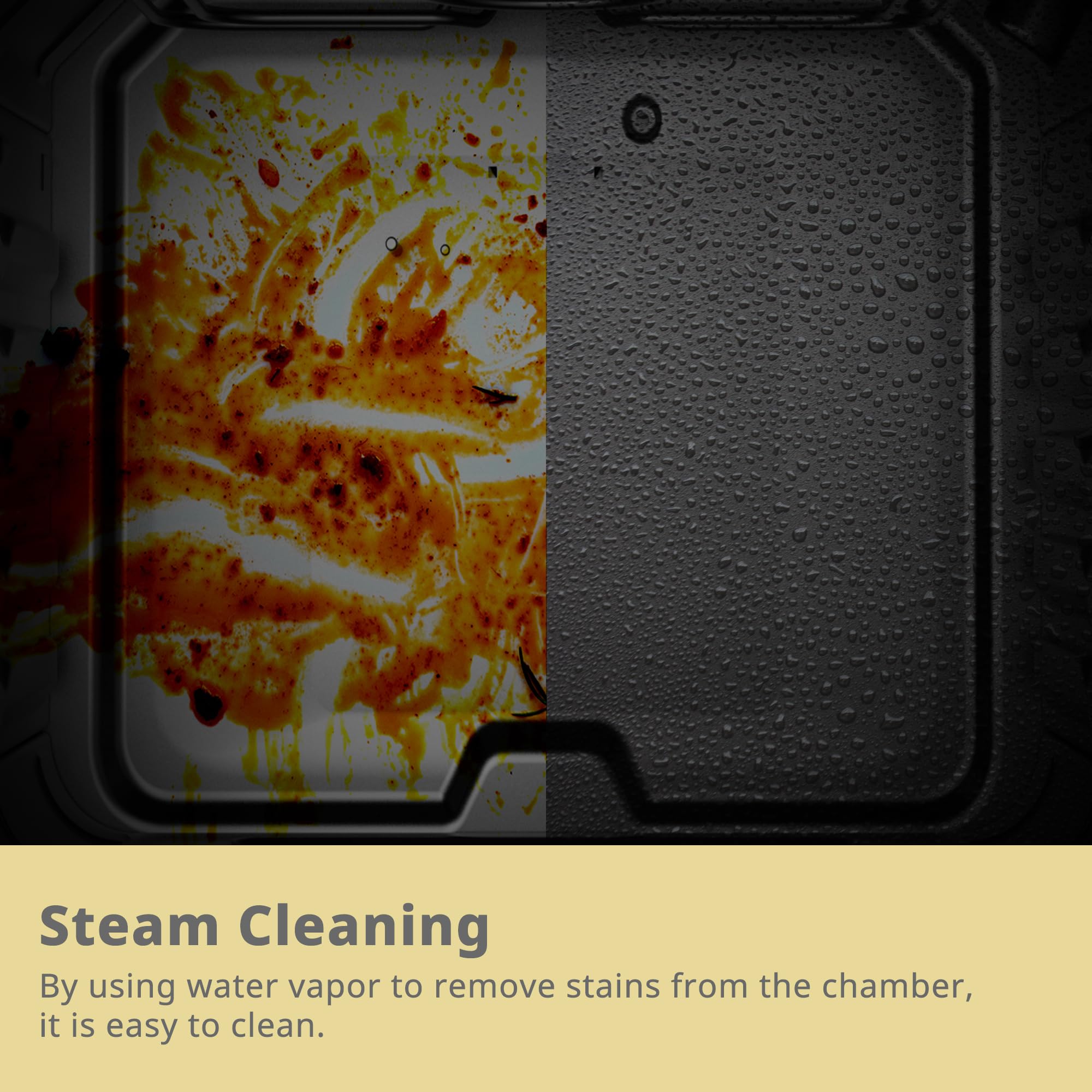 COMFEE' 60cm Built-in Electric Fan Oven, 60 Litre, 8 Oven Function with Air Fry