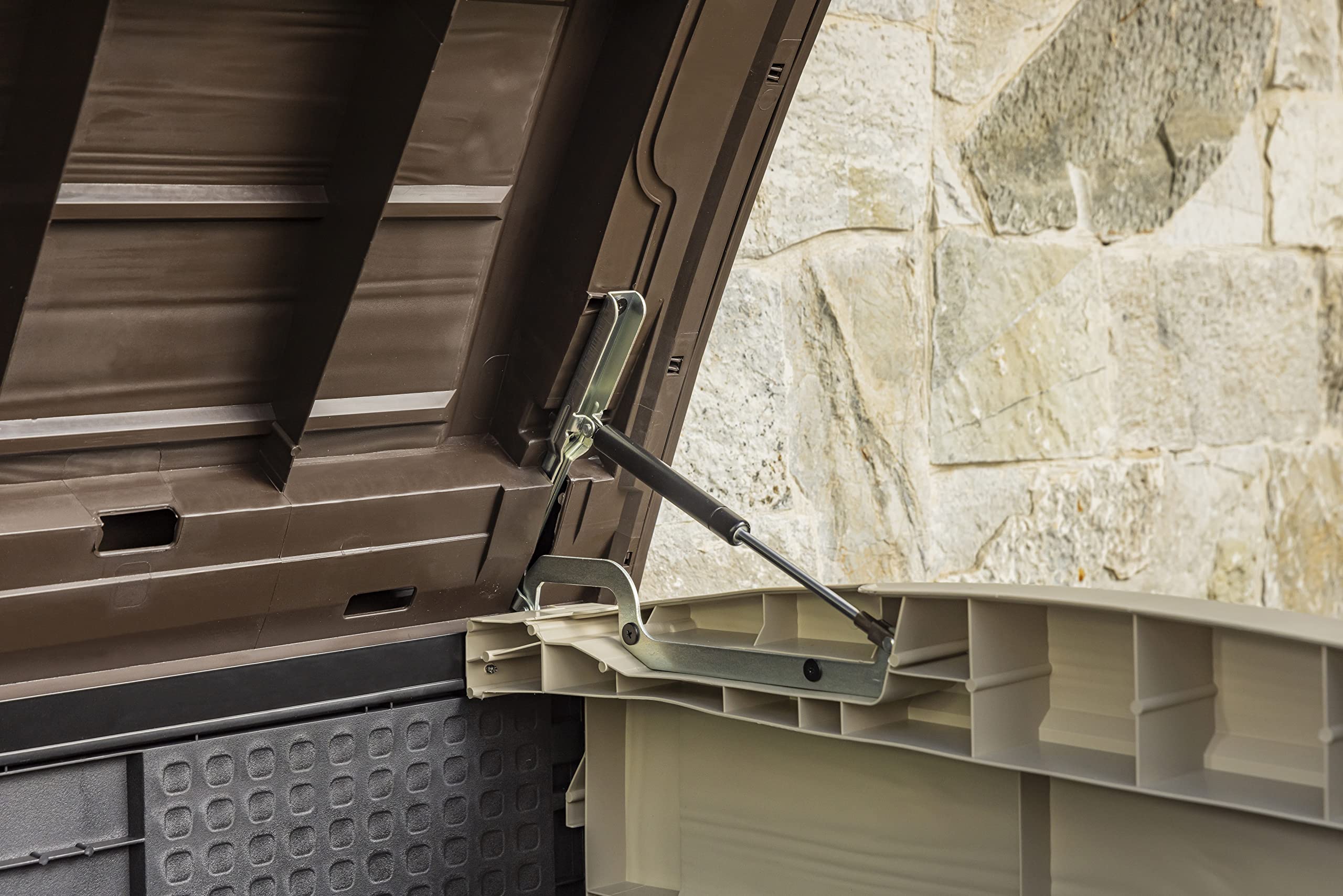 Keter Store It Out - 2-Door Outdoor Furniture Storage Shed, Fade-Free and Weather-Resistant