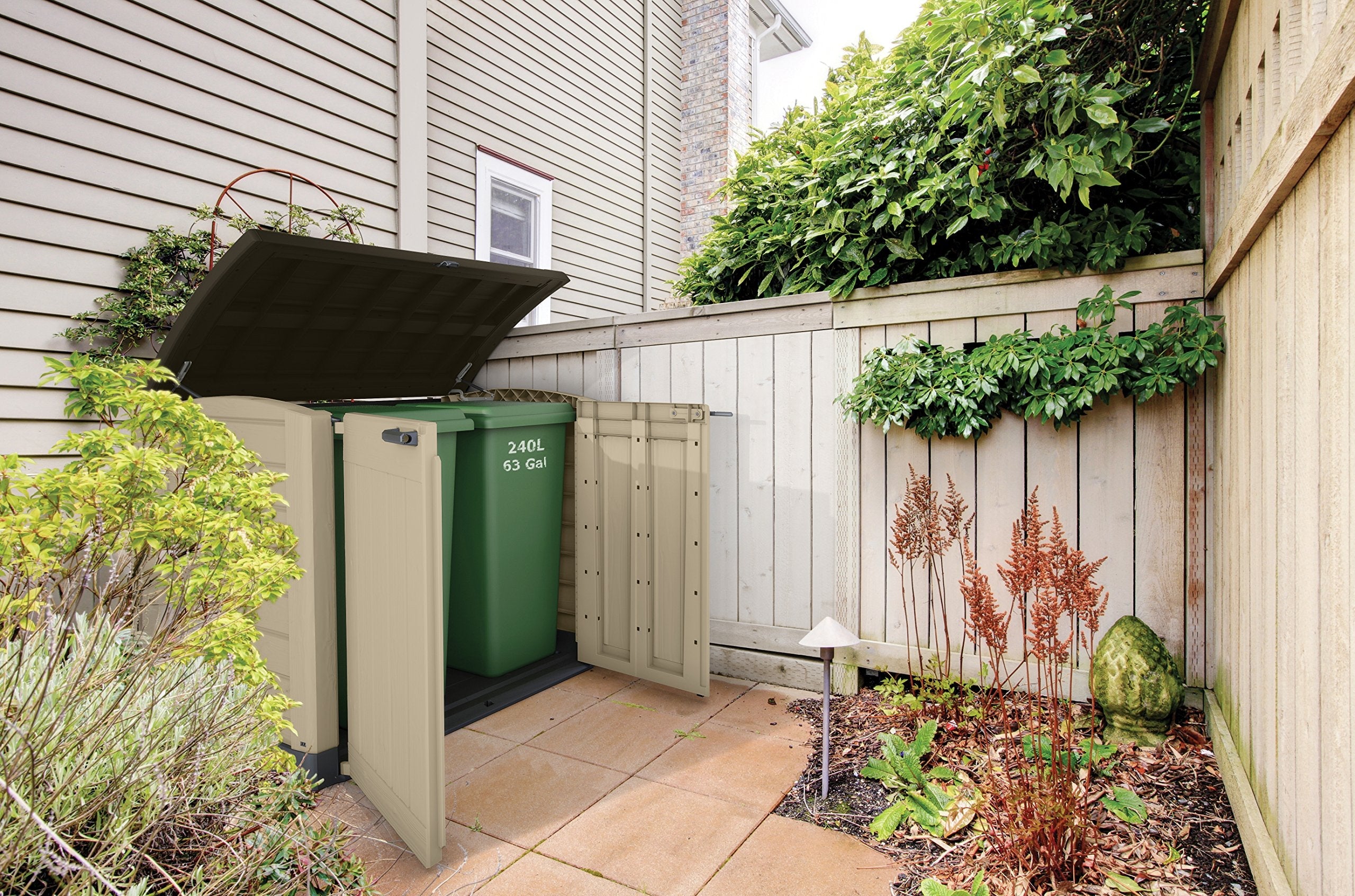 Keter Store It Out - 2-Door Outdoor Furniture Storage Shed, Fade-Free and Weather-Resistant